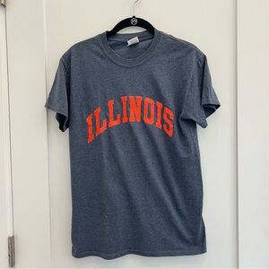 Illinois Soft Blue Tee